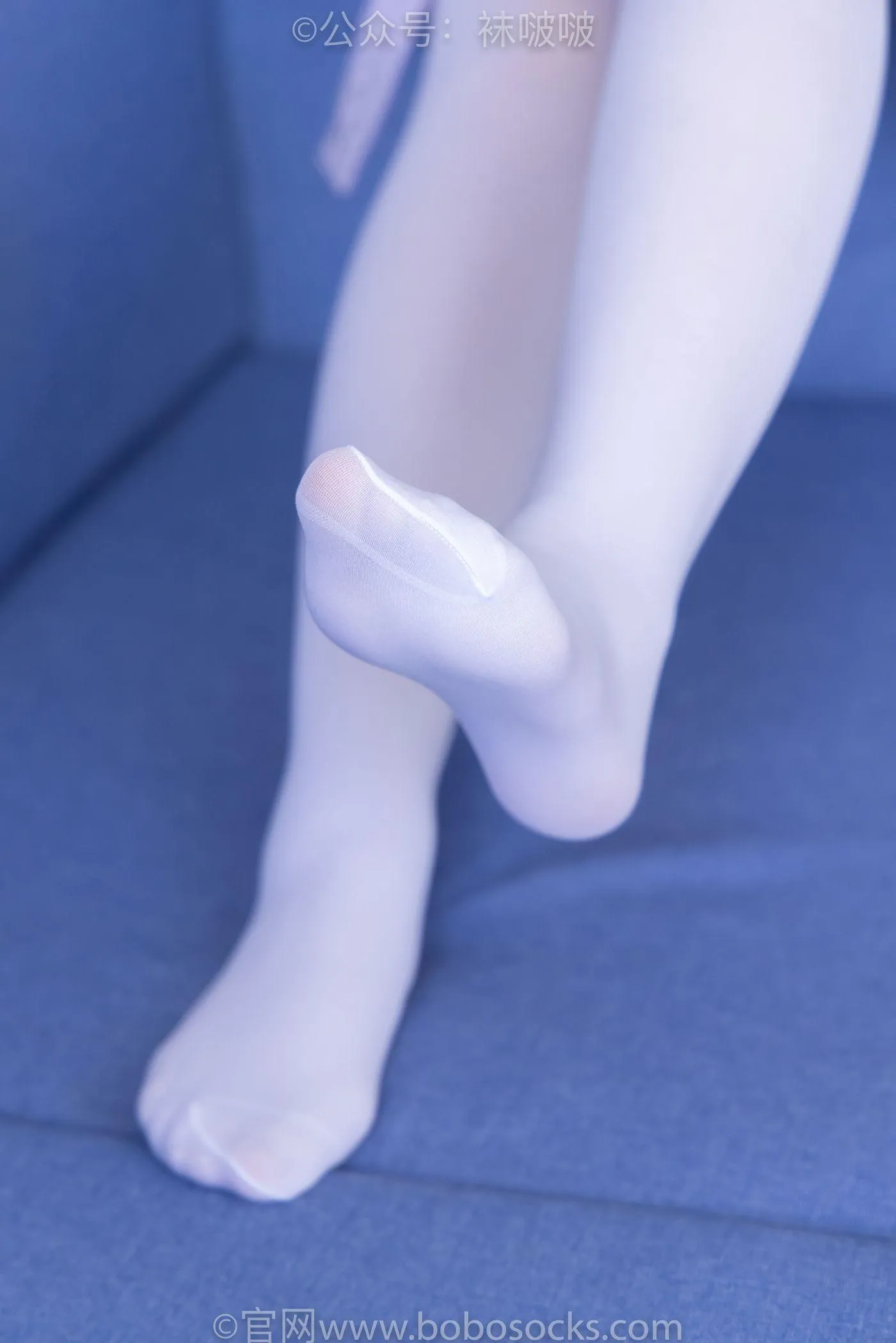 [BoBoSocks袜啵啵]NO.079 砂糖-皮鞋、厚白丝（花絮版） [140P]插图6